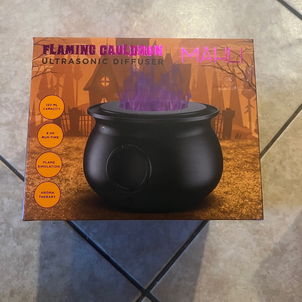 2025 New Mahli Flaming Cauldron Aroma Diffuser HTF TikTok Viral